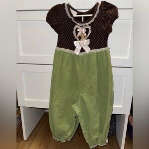 Vintage Bonnie Baby Horse romper size 24 month